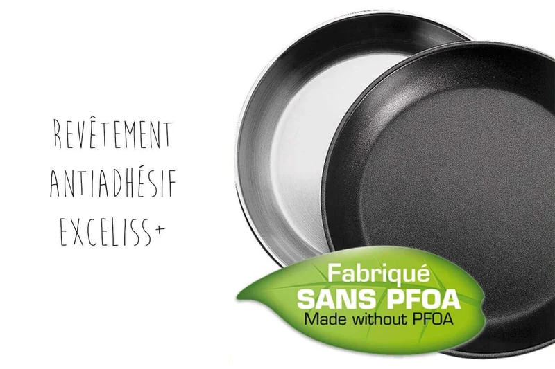 Sauteuse antiadhérente Cristel Mutine Amovible Exceliss en inox
