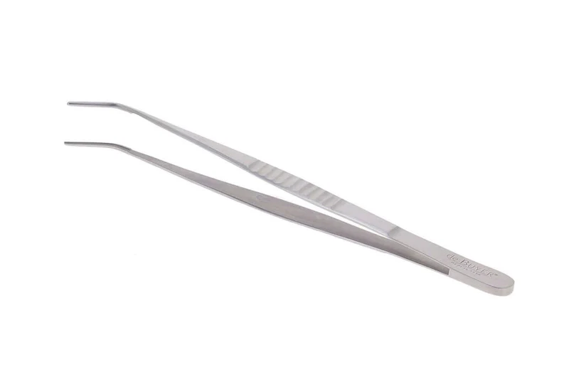 Pince de présentation De Buyer bout recourbé en inox