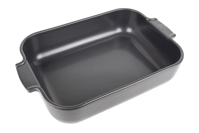 Plat four rectangle Peugeot Appolia en céramique ardoise