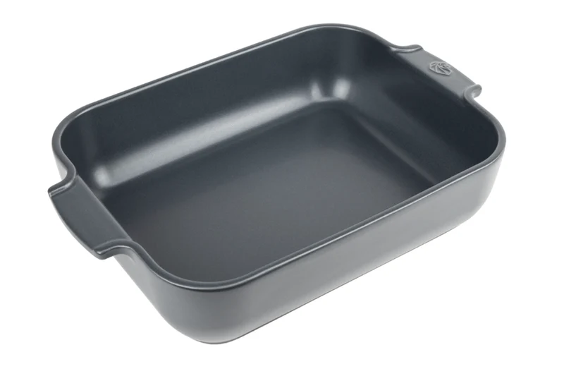 Plat four rectangle Peugeot Appolia en céramique ardoise
