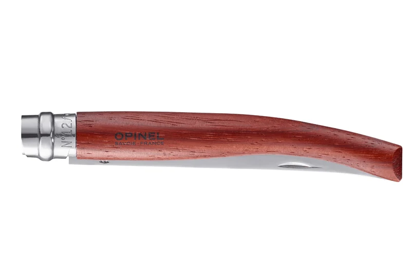Couteau pliant Opinel Effilé n°12 lame poliglace 12cm manche padouk