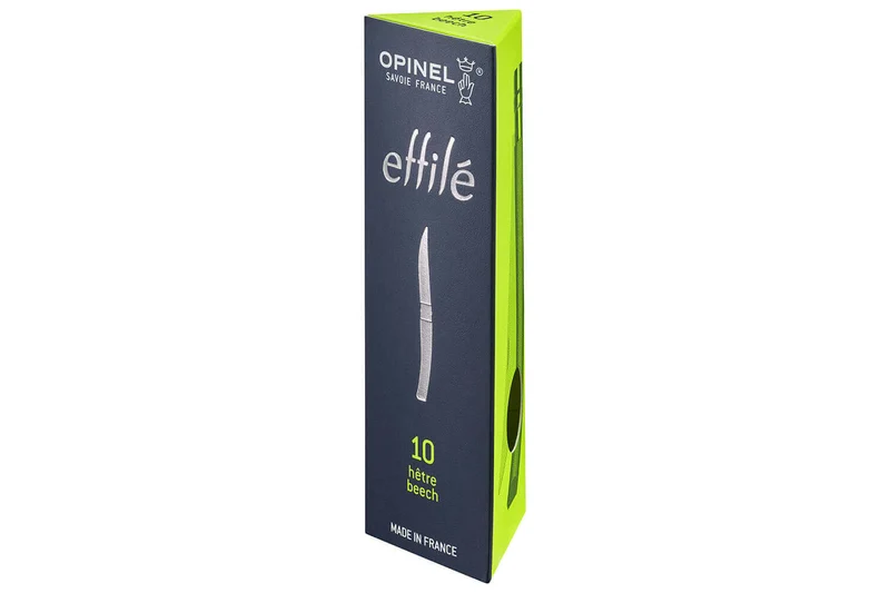 Couteau pliant Opinel Effilé n°10 lame 10cm manche hêtre
