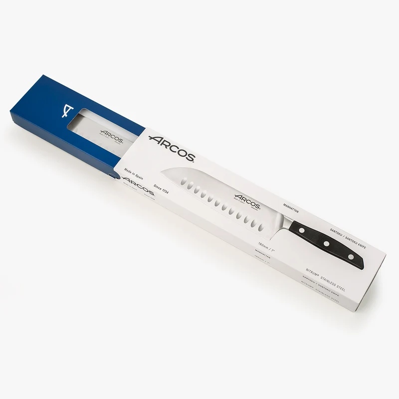 Cuchillo Santoku Serie Manhattan 180 mm