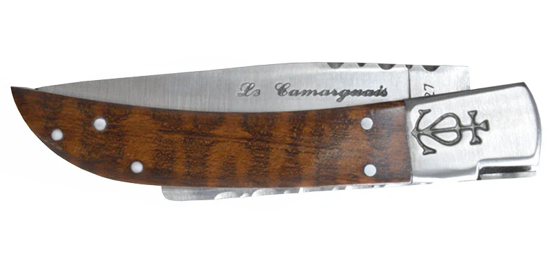 Couteau N°12 Trident soudé Amourette Le Camarguais