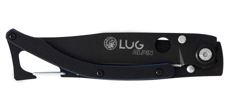 Couteau Pliant SP1T Noir/Bleu Lug