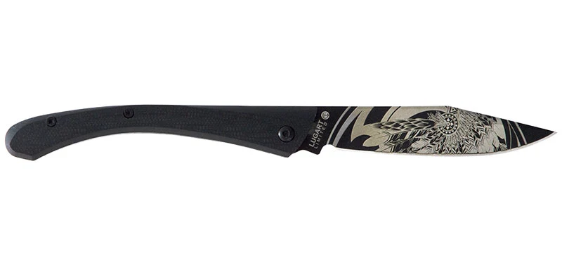 Couteau Pliant C63 Aigle Noir Lug