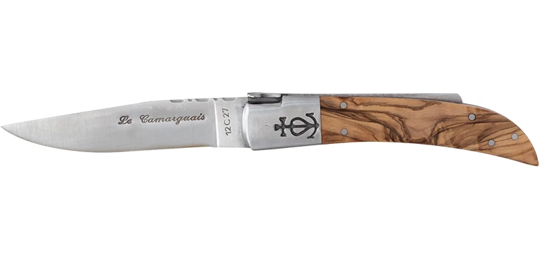Couteau N°12 Trident forgé Olivier Le Camarguais