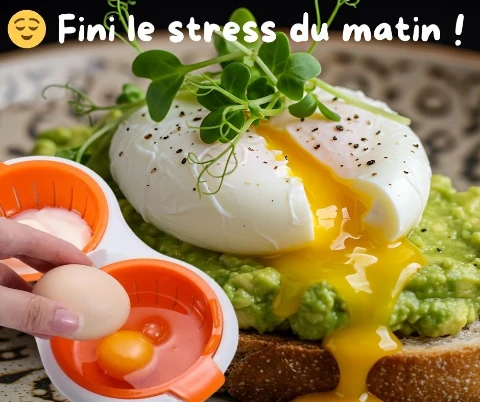 COOKEGGS - CUISEUR A OEUF MICRO ONDE