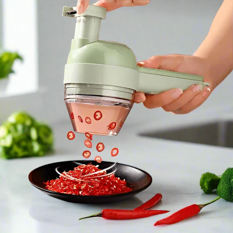 COUPE LEGUME ELECTRIQUE | SLICE'N-GO RECHARGEABLE