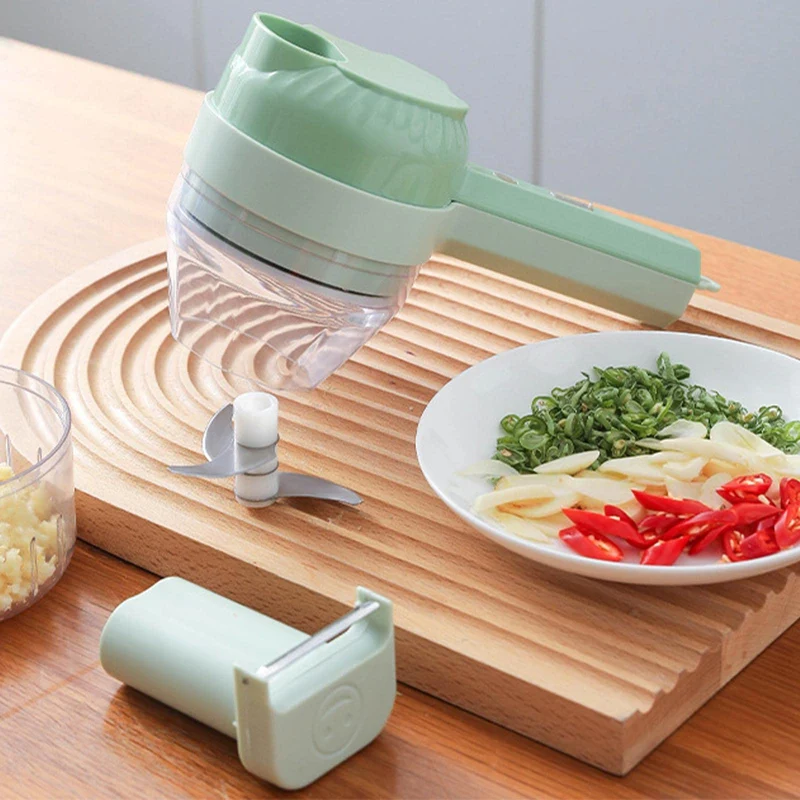 COUPE LEGUME ELECTRIQUE | SLICE'N-GO RECHARGEABLE