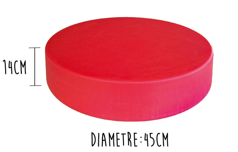 Billot de boucher Matfer en PEHD 500 - Diamètre 45cm