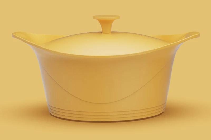 Coffret Cookut L'incroyable cocotte 28cm mangue avec poignée et maniques incluses - Édition limitée 2026