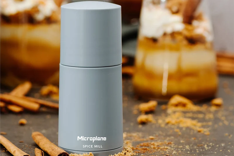 Moulin à épices Microplane 2-en-1 Bleu Nuage