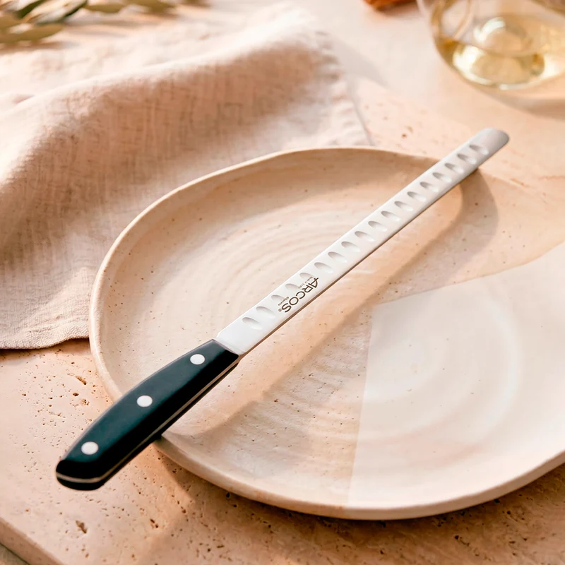 Cuchillo jamonero flexible alveolos 240 mm Serie Ibiza