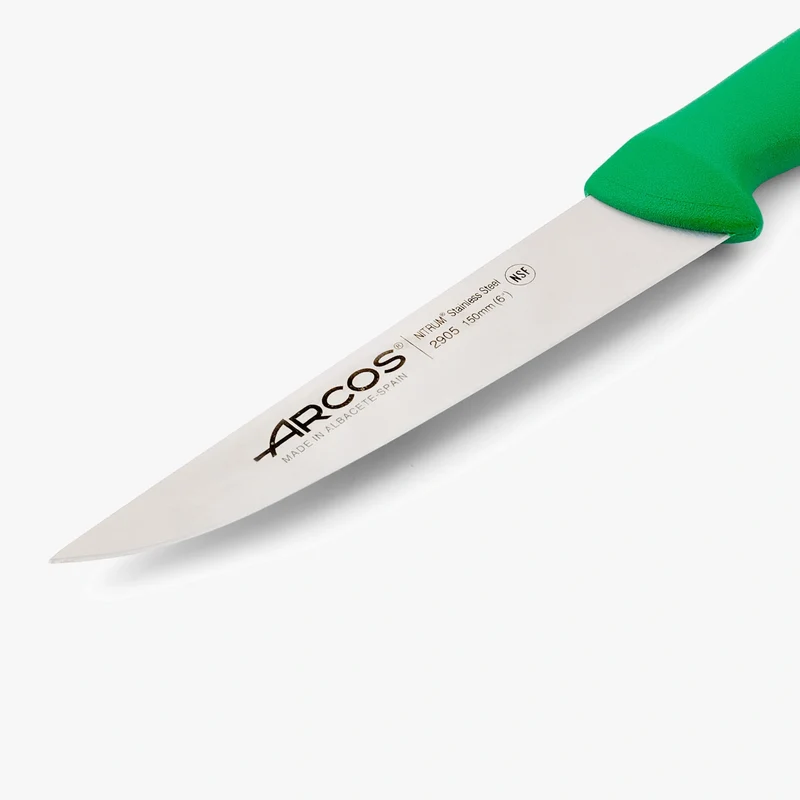 Cuchillo Cocina color verde Serie 2900 150 mm