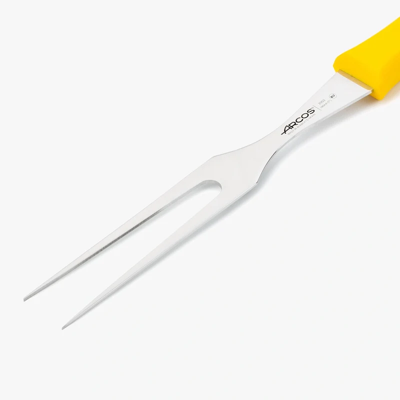 Tenedor Trinchante color amarillo Serie 2900 180 mm
