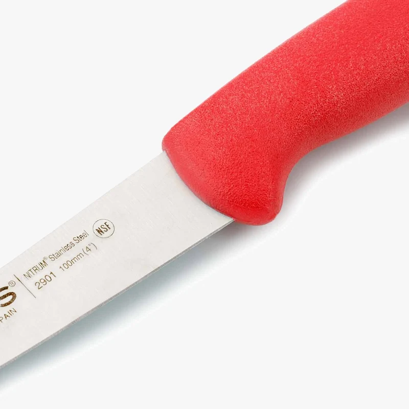 Cuchillo verduras color rojo Serie 2900 100 mm