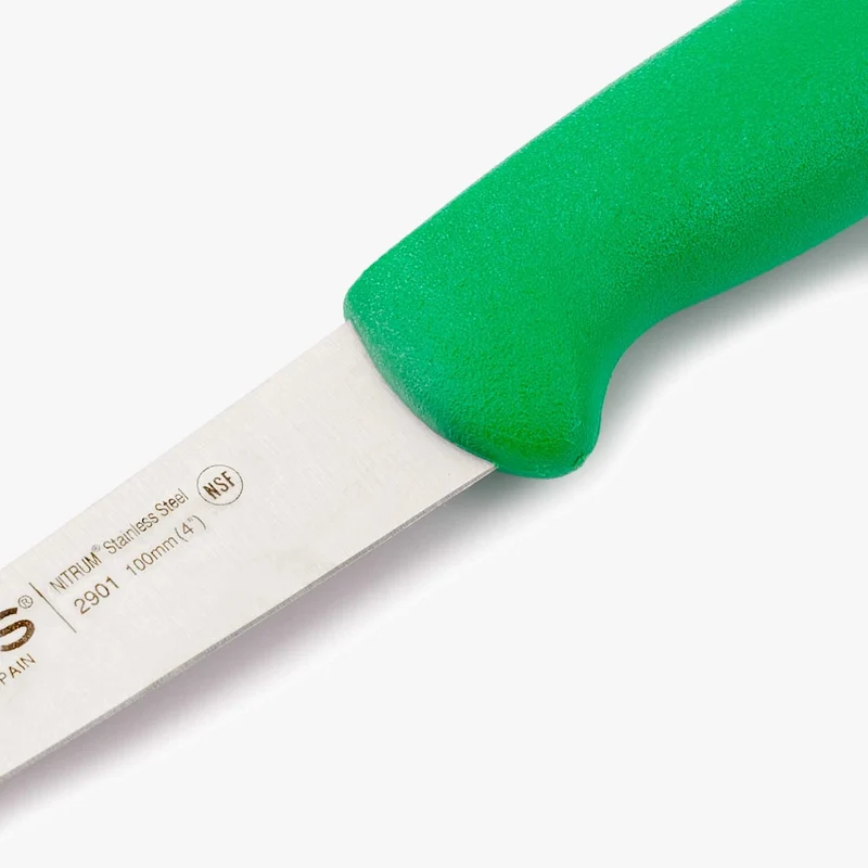 Cuchillo verduras color verde Serie 2900 100 mm