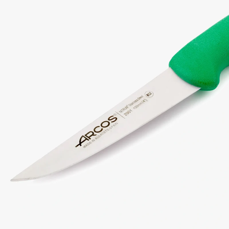 Cuchillo verduras color verde Serie 2900 100 mm