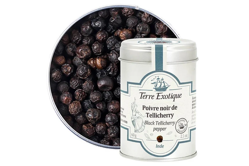 Poivre noir de Tellicherry Terre Exotique 60g