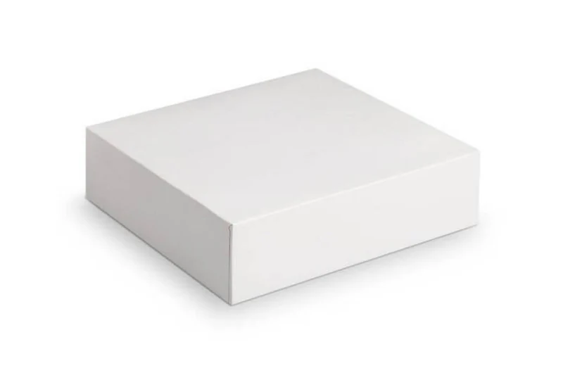 Boîte à gâteaux Patisdécor en carton blanc