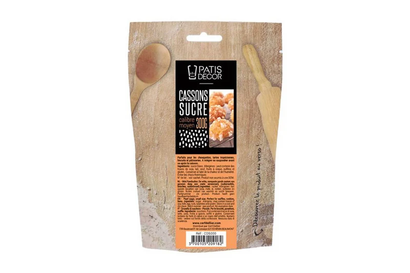 Sucre perlé chouquettes Patisdécor 300g