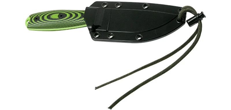 Couteau ESEE-3 Lame Venom Green Vert/Noir ESEE