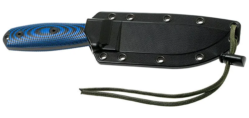 Couteau ESEE-4 Lame Noire Bleu/Noir ESEE