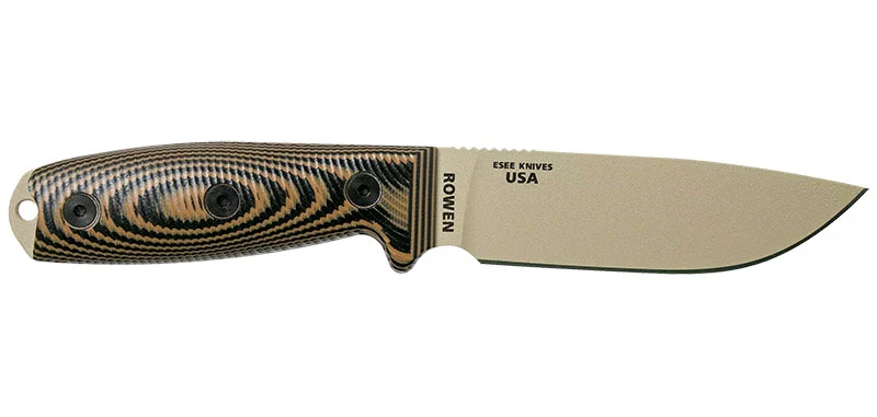 Couteau ESEE-4 Lame Désert Coyote/Noir ESEE