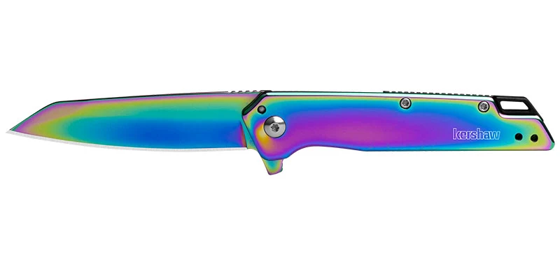 Couteau de poche Kershaw Misdirect Rainbow