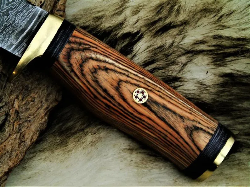 Couteau De Chasse Japonais Damas