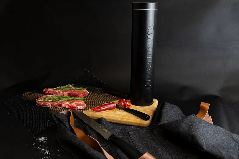 Coffret cadeau barbecue Homey's Grilla 5 ustensiles
