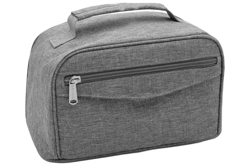 Sac isotherme Akinod 11:58 gris chiné + Bento noir 1,4L