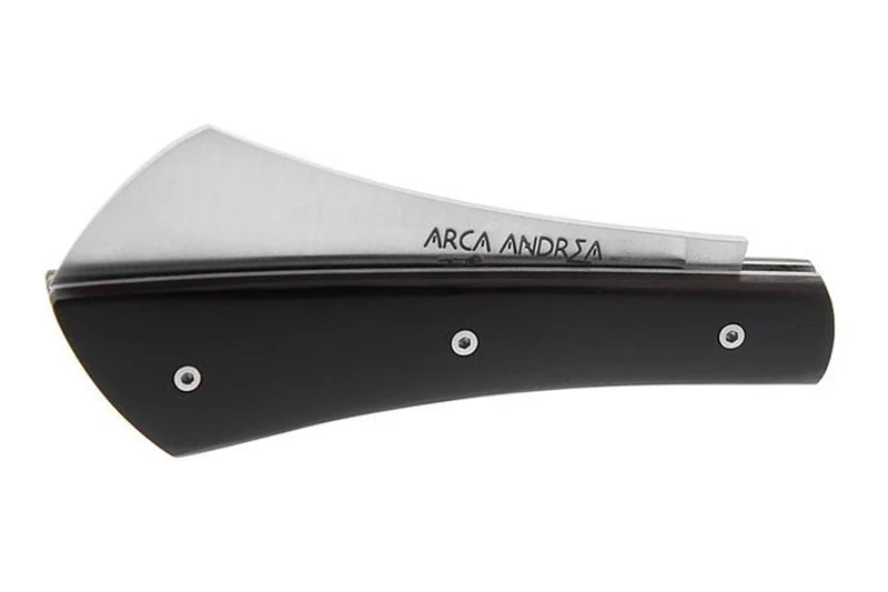 Couteau pliant Le Fidèle L'Arca Andrea 10,5cm en bois d'ébène