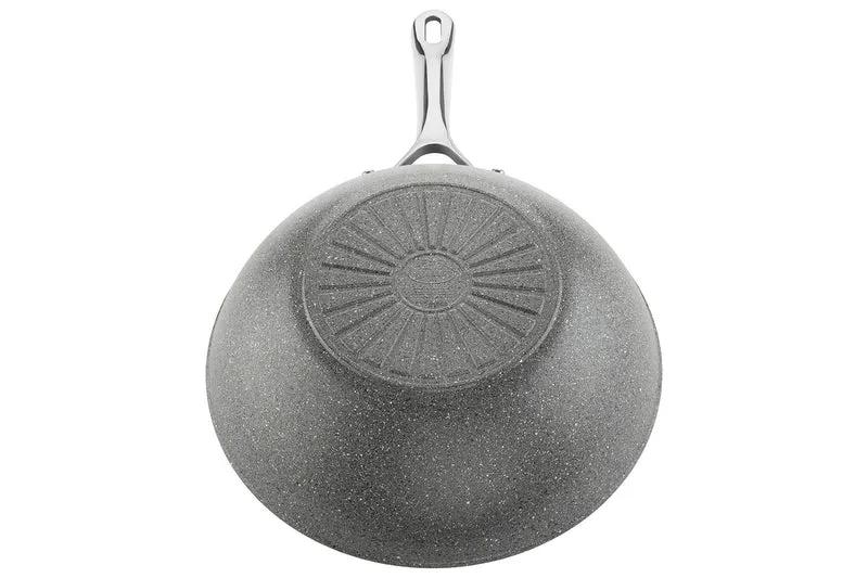 Wok antiadhésif Ballarini Salina 30cm en aluminium revêtement céramique