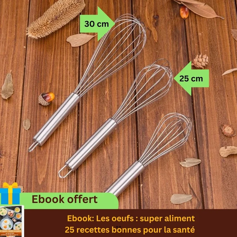Fouet｜Librecook stainless steel whisk™