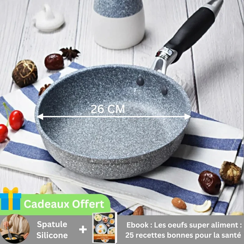 Poele anti adhésive｜Librecook™