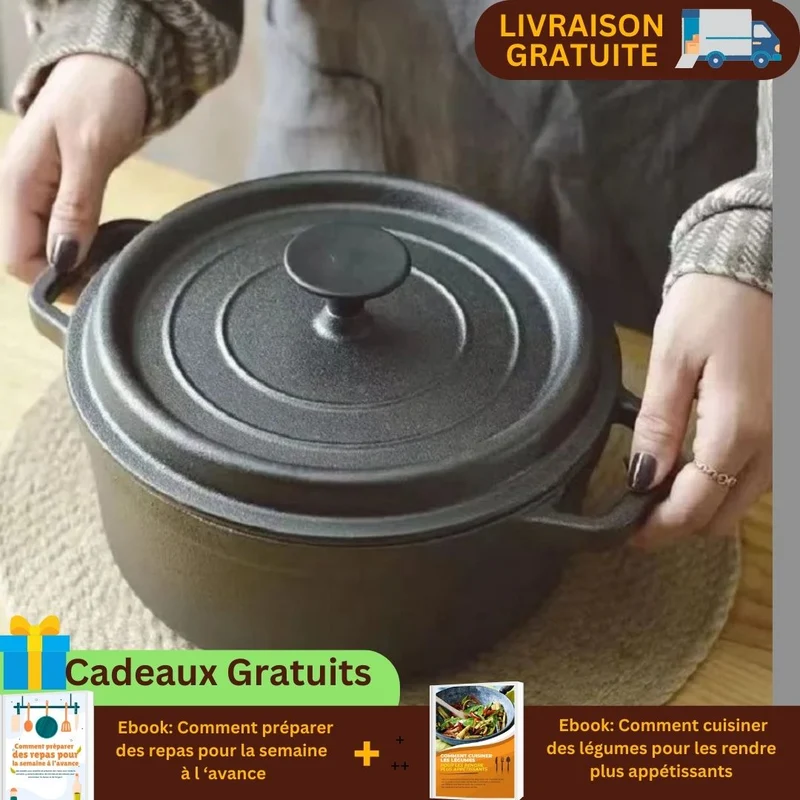 CASSEROLE EN FONTE｜Librecook™