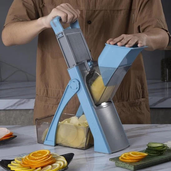 Mandoline cuisine avec poussoir｜Librecook ™