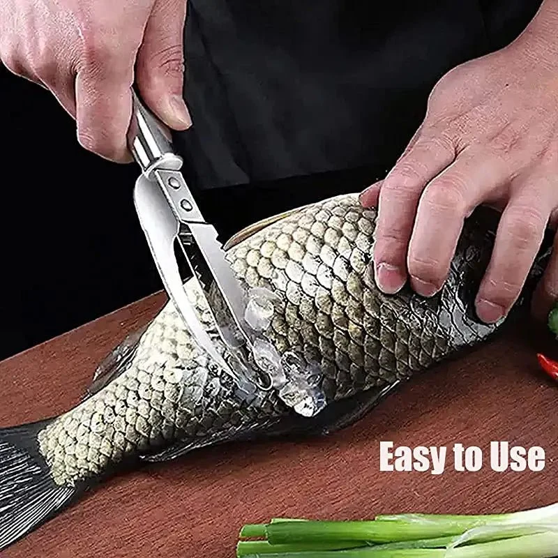 couteau écailleur à poisson™｜ fish scaling knife