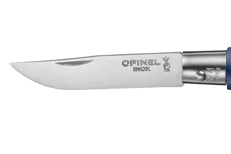 Couteau pliant Opinel Porte-clés Colorama n°04 lame 5cm manche charme bleu foncé