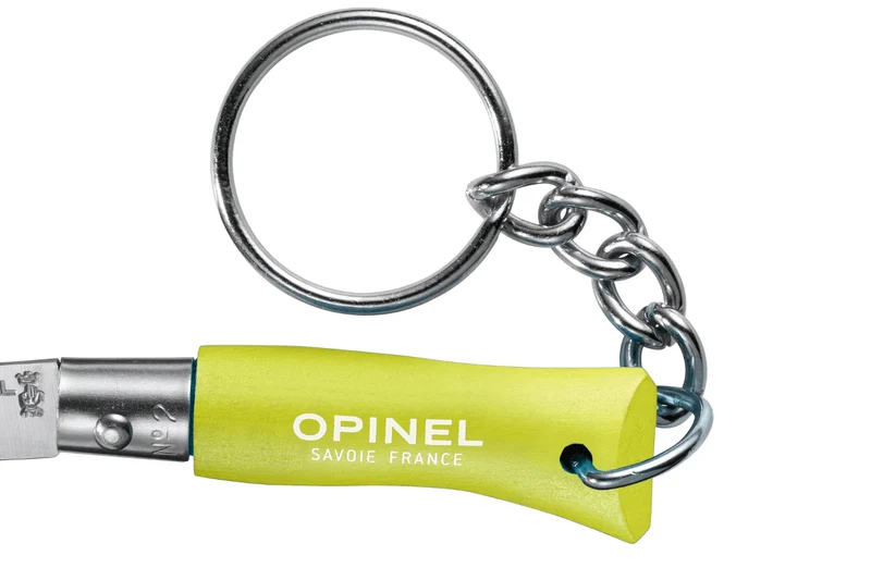Couteau pliant Opinel Porte-clés Colorama n°02 lame 3,5cm manche charme anis