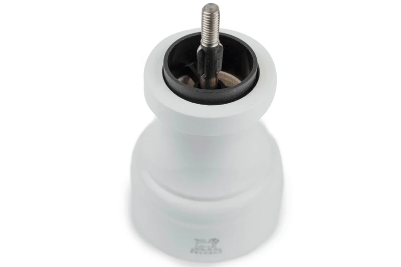 Moulin à poivre manuel Peugeot Bistro en bois de hêtre laqué gris perle 10cm