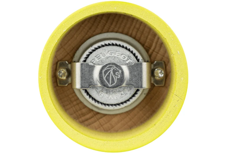 Moulin à poivre manuel Peugeot Bistro en bois de hêtre laqué vert pistache 10cm