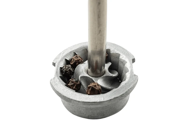 Moulin à poivre manuel Peugeot Fidji en bois d'olivier et inox