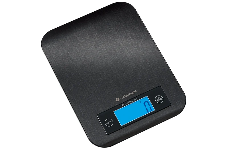 Balance de cuisine digitale Zassenhaus Pure en acier inox capacité 10kg