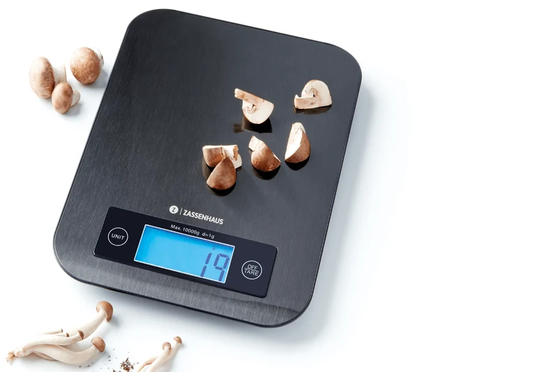 Balance de cuisine digitale Zassenhaus Pure en acier inox capacité 10kg