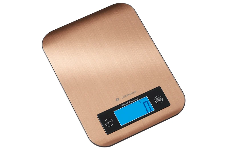 Balance de cuisine digitale Zassenhaus Pure en acier inox capacité 10kg