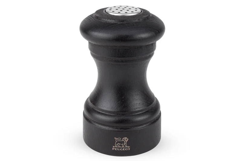 Salière Peugeot Bistro en bois de hêtre chocolat 9cm