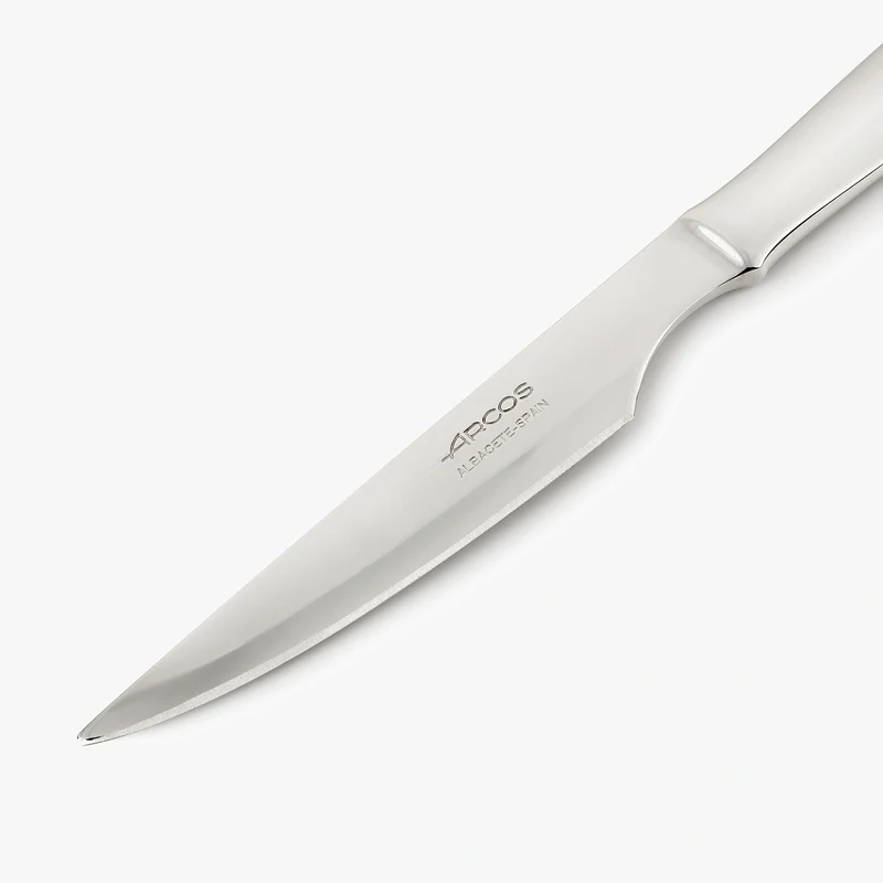 Cuchillo Chuletero Monoblock Filo Liso 110 mm